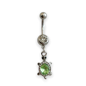 TURTLE DANGLE BELLY RING