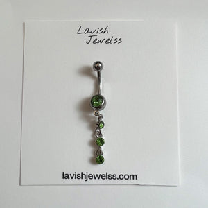 DROPLET DANGLE BELLY RING