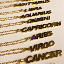 Load image into Gallery viewer, ZODIAC NECKLACE
